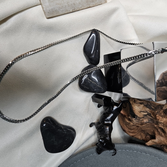 Silver Scalloped Herringbone Chain - Picture 7 of 10